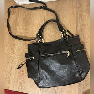 Black Leather big bag